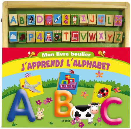 Mon livre boulier - J'apprends l'alphabet